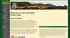 Desktop Screenshot of cal-esar.org