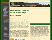Tablet Screenshot of cal-esar.org